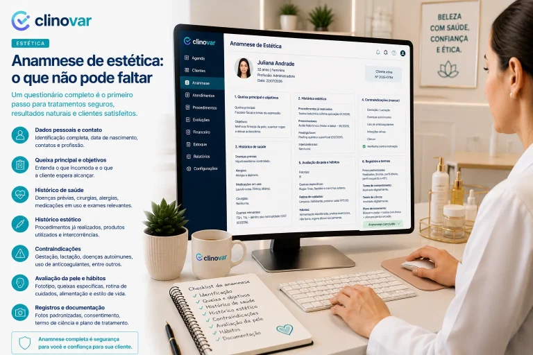 Anamnese de estética: o que não pode faltar (e o termo de consentimento)